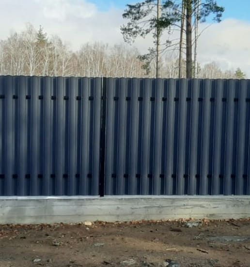 Купить забор в Екатеринбурге, полный каталог услуг по строительству ограждений
